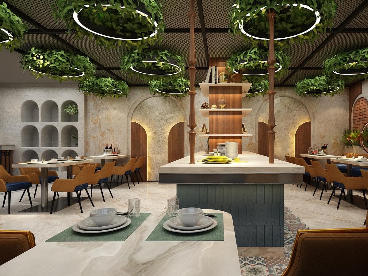 Shanti Sarovar — Restaurant View